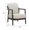 Rein Accent Chair Beige