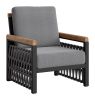 Naru Accent Chair Gray