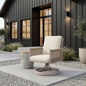 Biban Side Table Natural & Gray