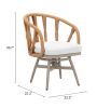 Safal Swivel Dining Chair Multicolor