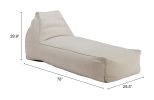 Kalm Chaise Lounge Beige