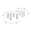 Ola Coffee Table Set White