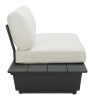 Tien LHF Loveseat Beige
