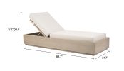Varadero Beach Chaise Gray