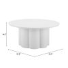 Palmier Coffee Table White
