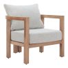 Leto Armchair Gray