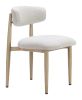 Bege Dining Chair White