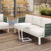 Noga End Table White