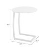 Noga End Table White
