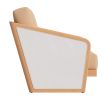 Sakina Lounge Chair Brown