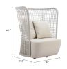 Hudu Accent Chair Beige