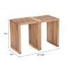 Riviera Extendable Stool Natural