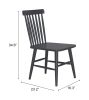 Zeilen Dining Chair Black