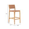 Mizuya Barstool Brown