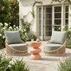 Tressa Side Table Terracotta