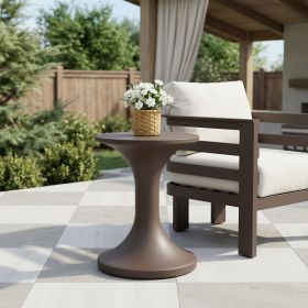 Arka Side Table Brown