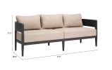 Foret Sofa Black