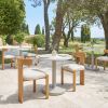 Tiana Dining Chair Natural & Beige